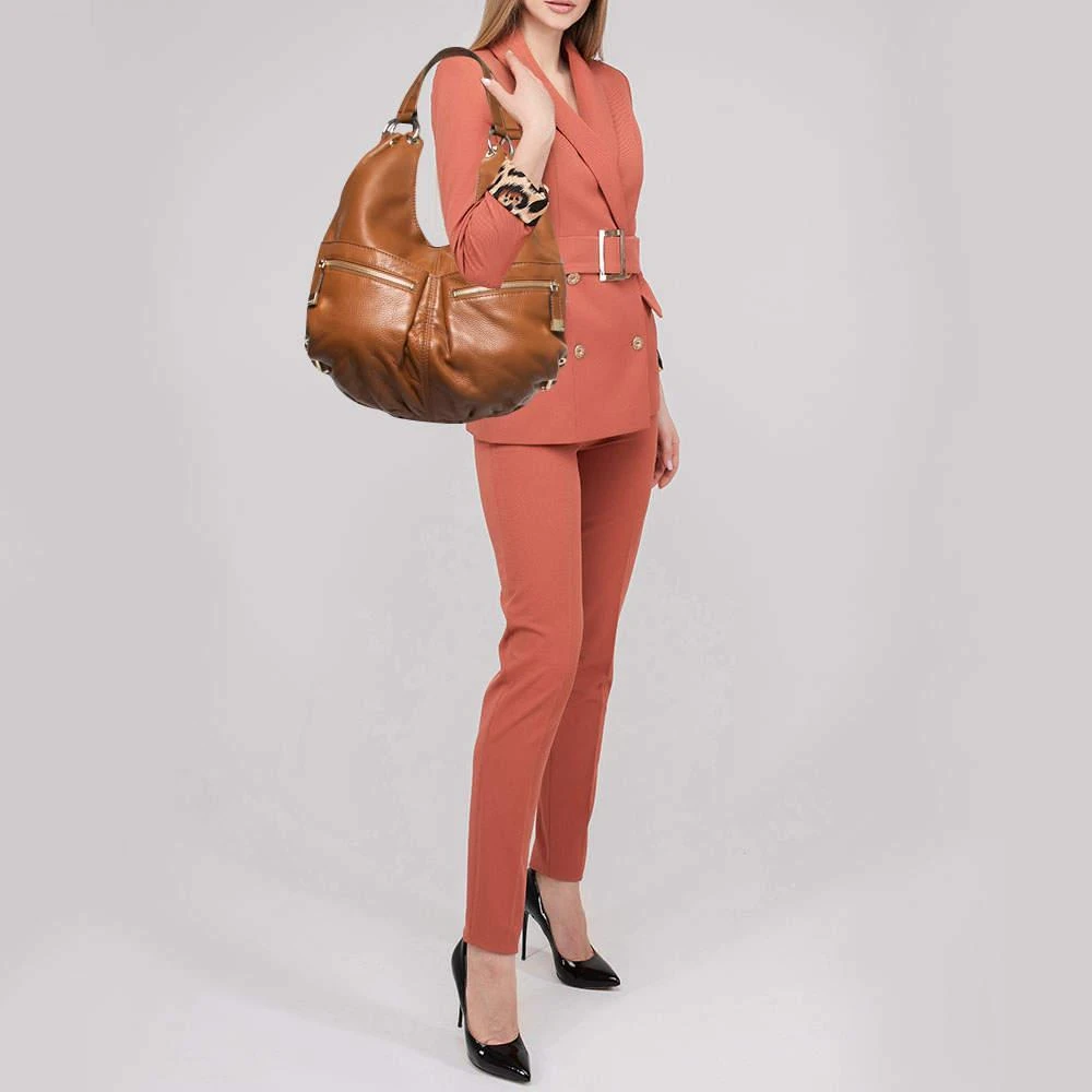 Michael Kors Michael Kors Brown Soft Leather Large Layton Hobo 2