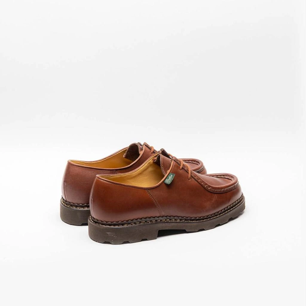 Paraboot Michael Marche Ii Brown Calf Derby Shoe (lisse Marron) 3