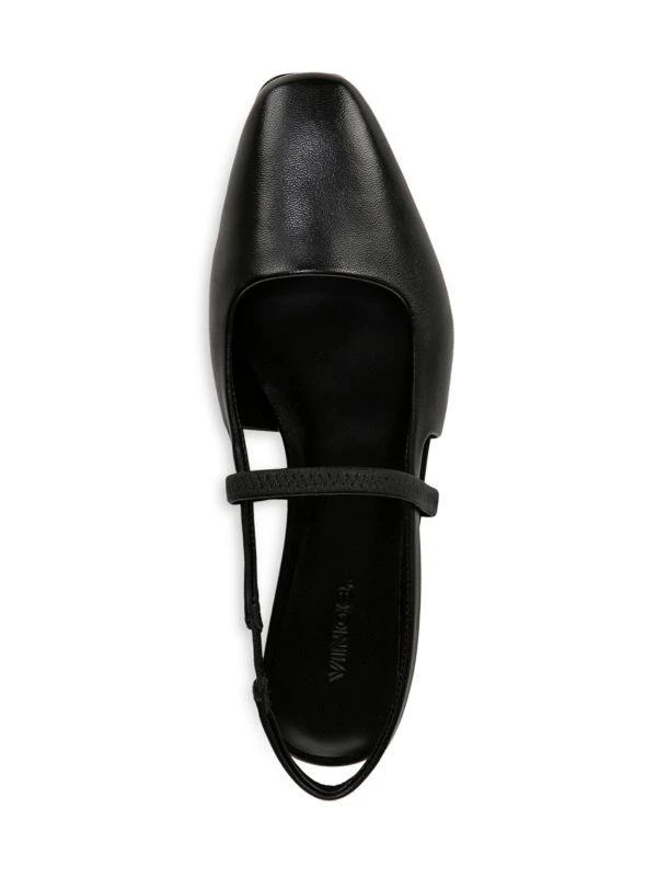 Vince Bernice Leather Slingback Flats 5