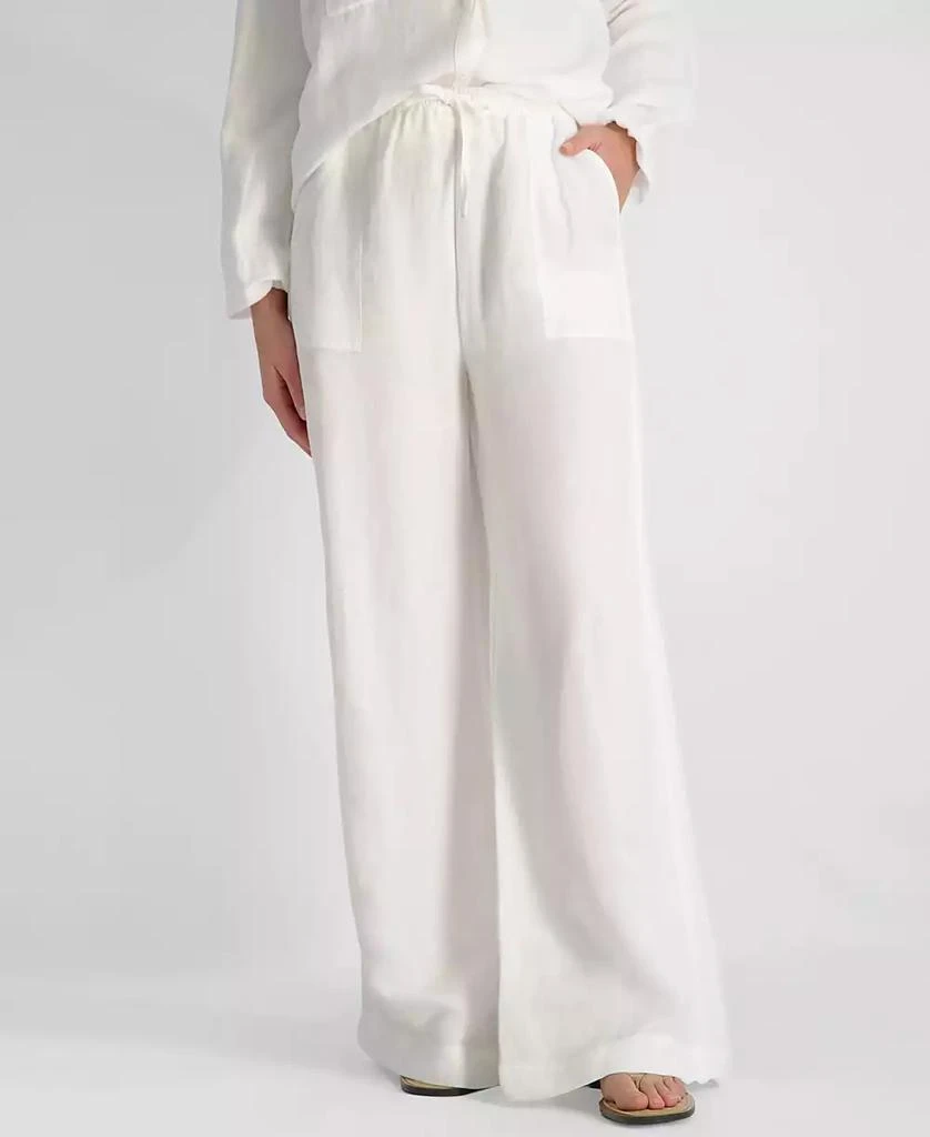 French Connection Women's Cooper Linen-Blend Wide-Leg Pants new arrivals