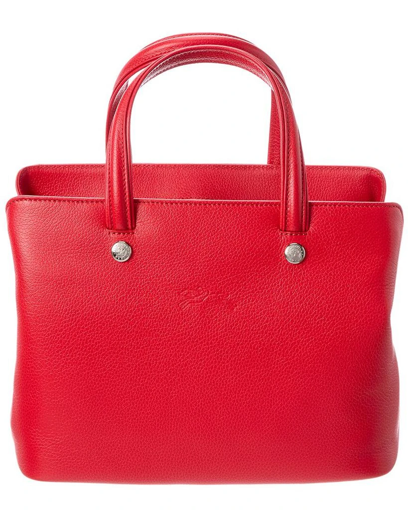 Longchamp Longchamp Le Foulonne Leather Top Handle Tote 2