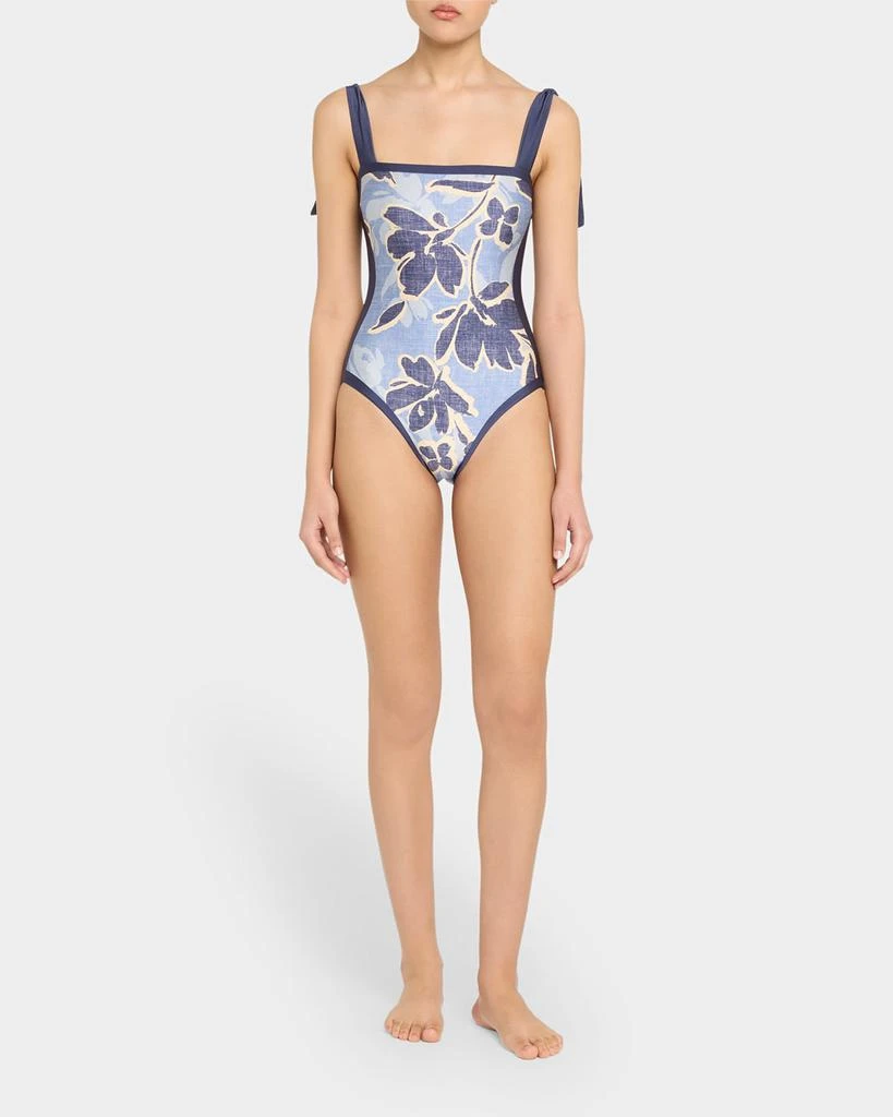SIMKHAI Bow-Strap One-Piece Swimsuit 2