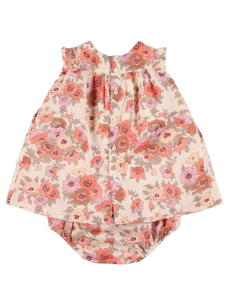 Bonpoint Cotton Blend Dress & Diaper Cover 3