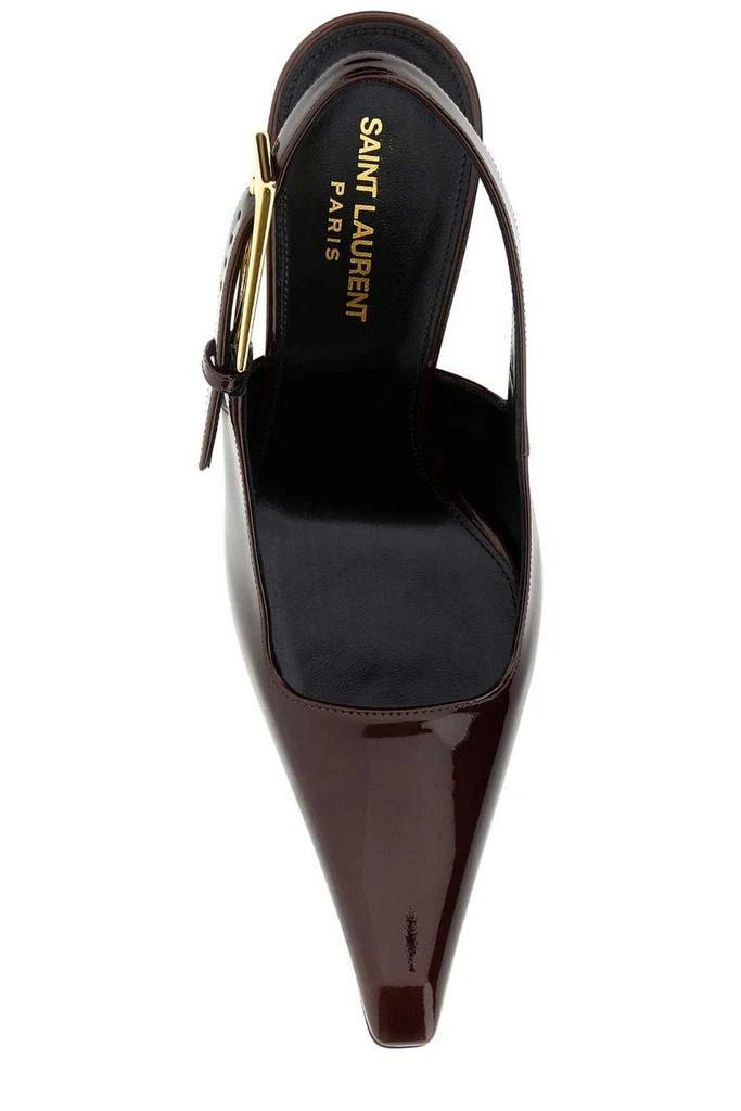 Yves Saint Laurent Saint Laurent Lee Slingback Pumps 3