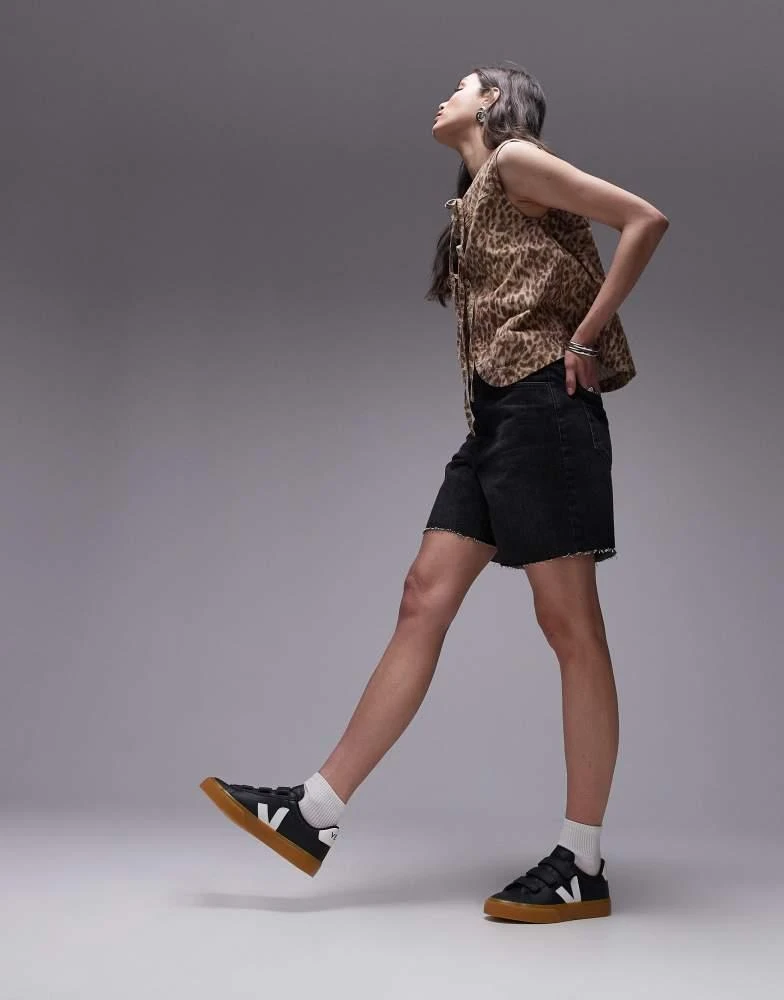 Veja VEJA Recife trainer in black with gum sole 3