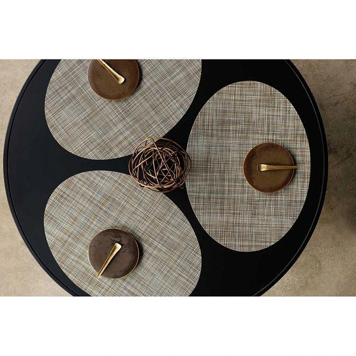 Chilewich Mini Basketweave Oval Placemat 3