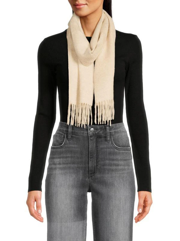 Fringe Trim Cashmere Scarf – On Sale Now with Up to 76% Off