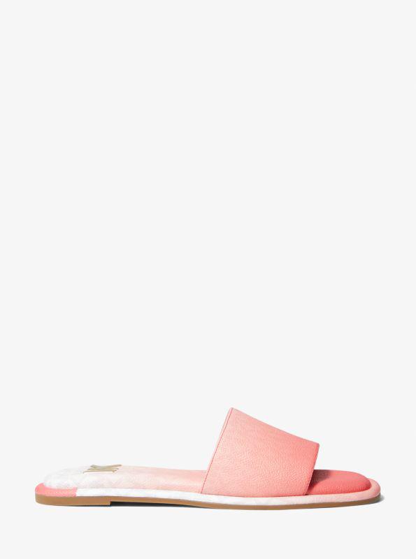 michael_kors Hayworth Ombré Logo Slide Sandal