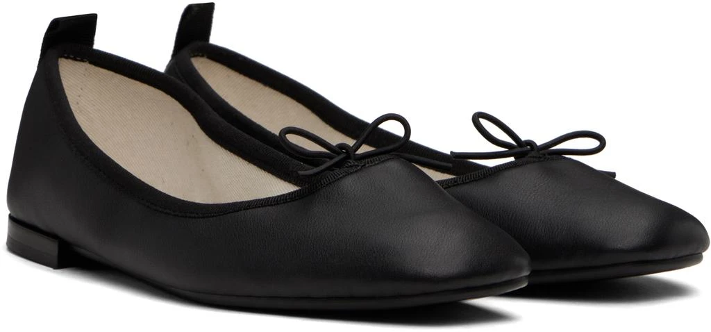 Repetto Black Garance Square-Toe Ballerina Flats 4