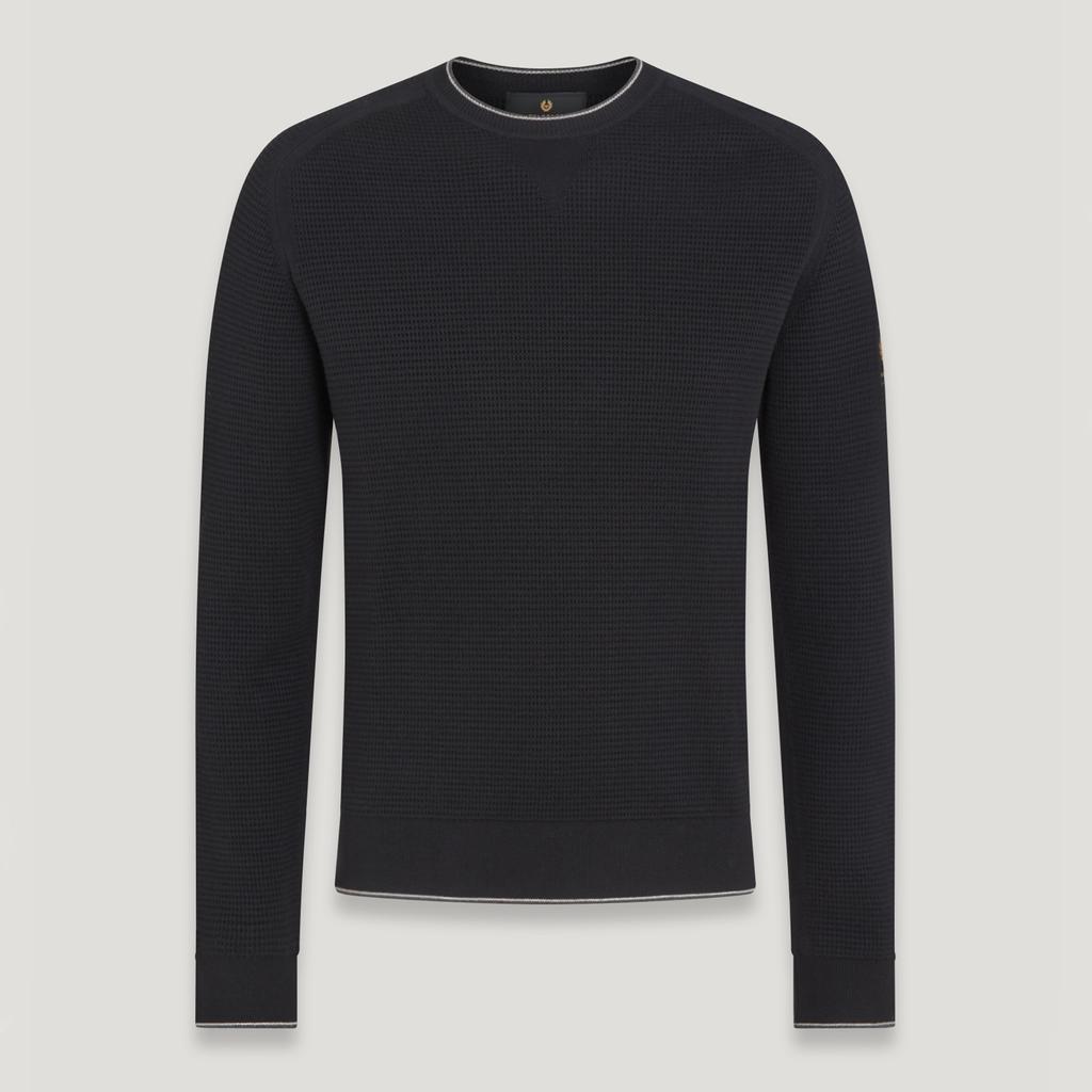 BELSTAFF Belstaff Cole Crew Neck Cotton Knit Jumper