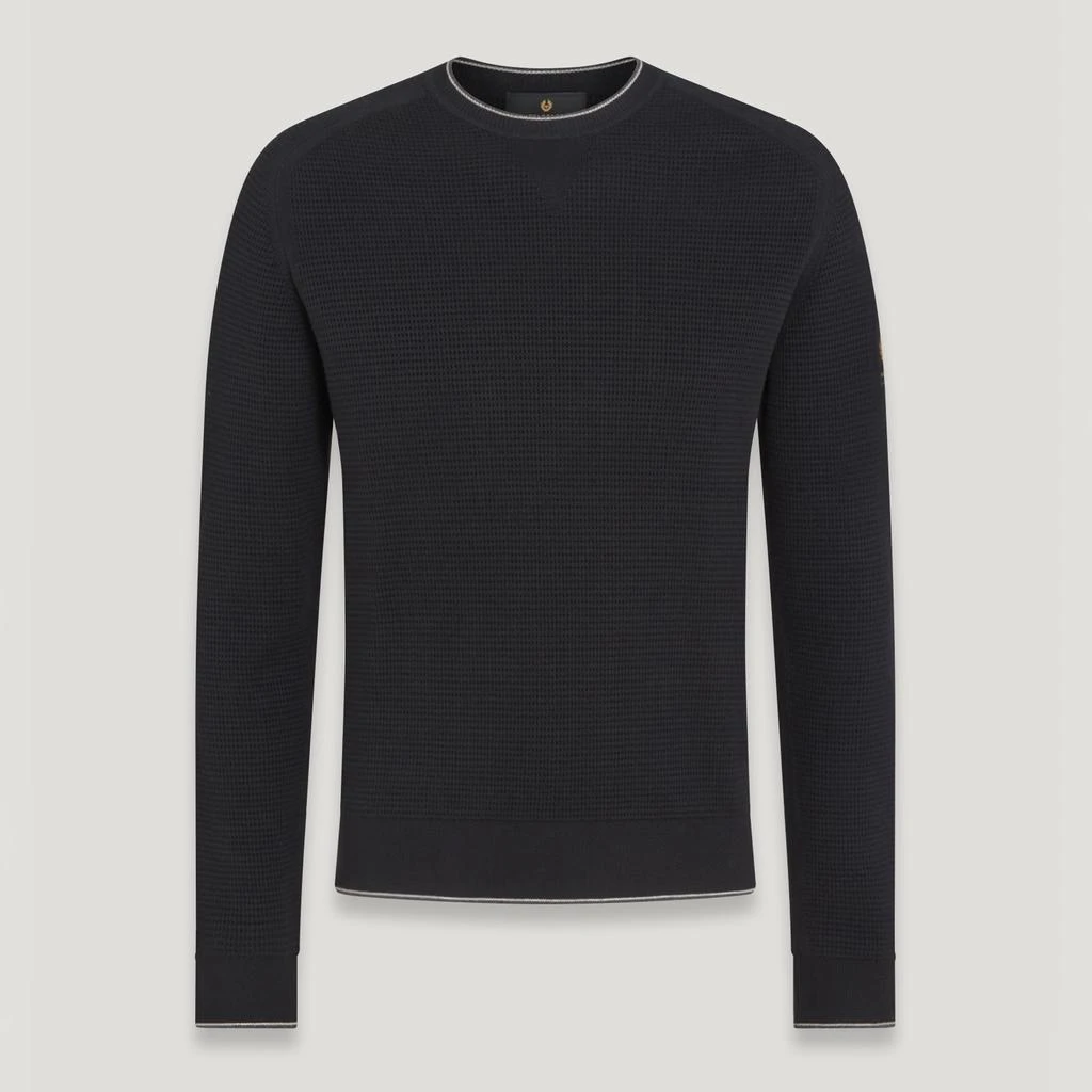 Belstaff Belstaff Cole Crew Neck Cotton Knit Jumper 1