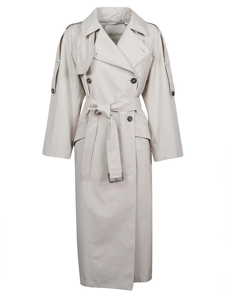 Max Mara Mid-Length Double-Breasted Trench Coat