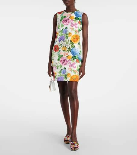 Dolce 
Gabbana Floral cotton minidress 2