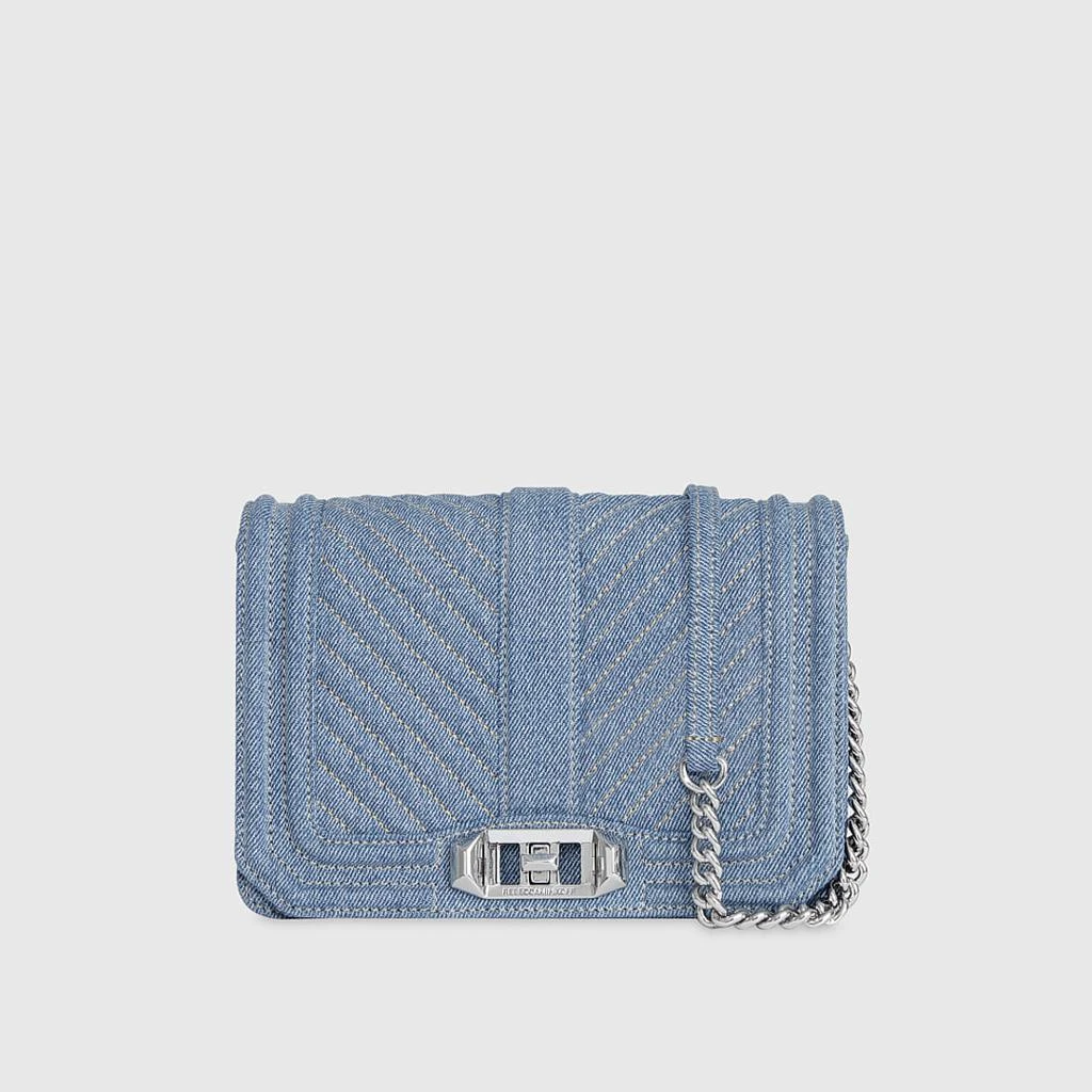 Rebecca Minkoff Chevron Quilted Small Love Crossbody 6