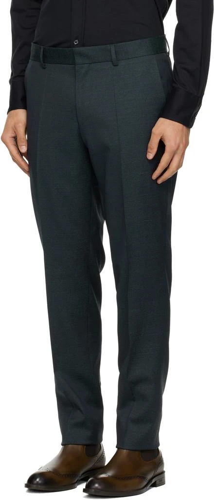 Hugo Boss Gray Slim-Fit Virgin Wool Suit 4