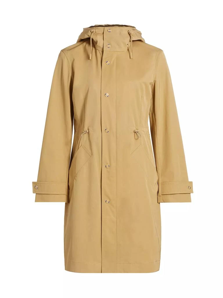 Burberry Drawstring Hood Raincoat 1