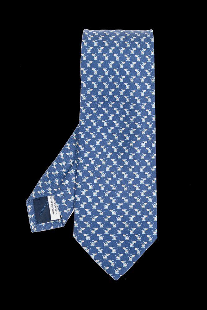 Salvatore Ferragamo Ferragamo Gancini Motif Jacquard Tie