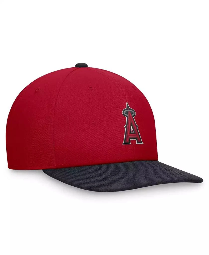 Nike Men's Red/Navy Los Angeles Angels Evergreen Two-Tone Snapback Hat 3