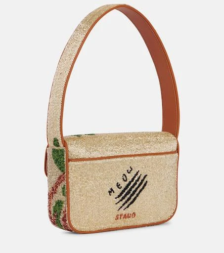 Staud Tommy beaded shoulder bag 4