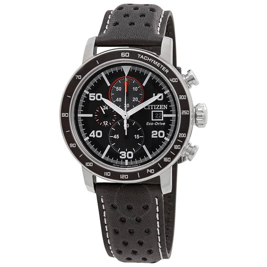 Citizen Brycen Chronograph Black Dial Men's Watch CA0649-14E 1