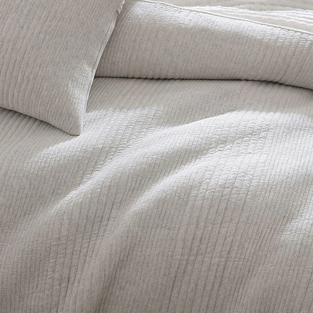 DKNY Ribbed Jersey Duvet Set, Full/Queen 4
