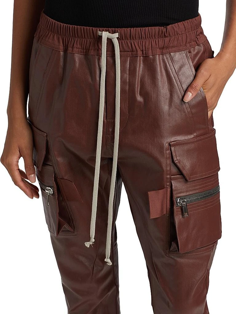 Rick Owens Waxed Denim Mastodon Cargo Pants 5