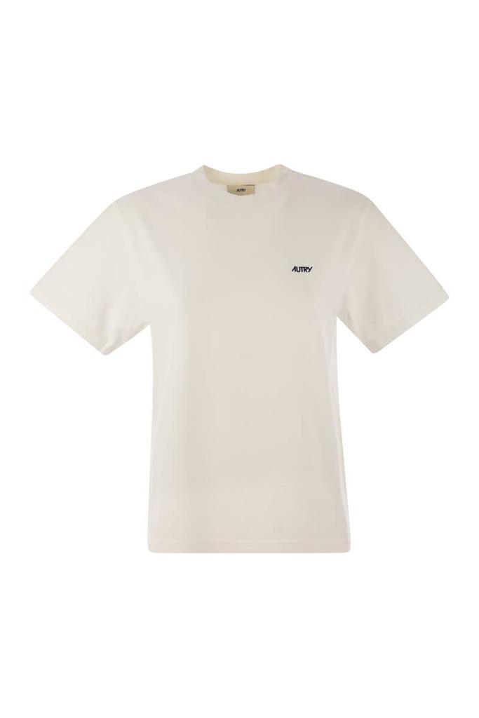 Autry T-SHIRT WITH LOGO ON CHEST