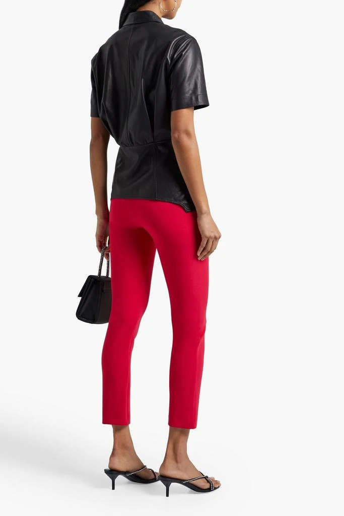 Safiyaa Crepe skinny pants 3