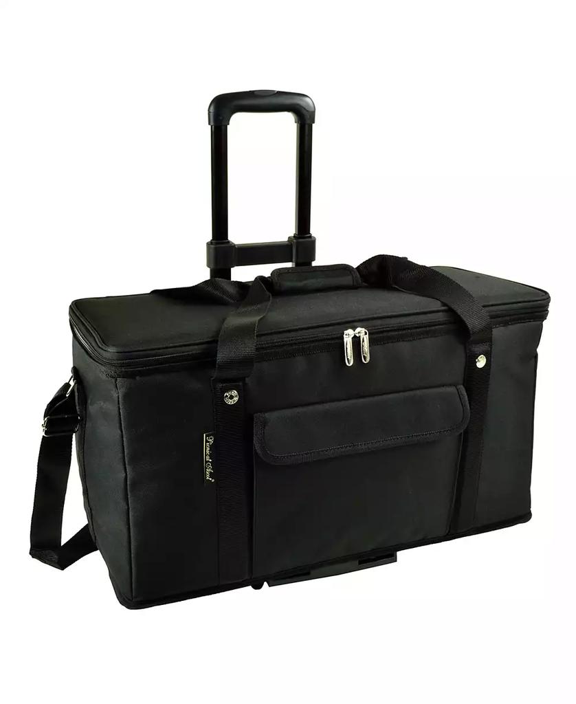 Picnic At Ascot Extra large 36 Quart Hybrid Semi-Rigid Wheeled Folding Cooler