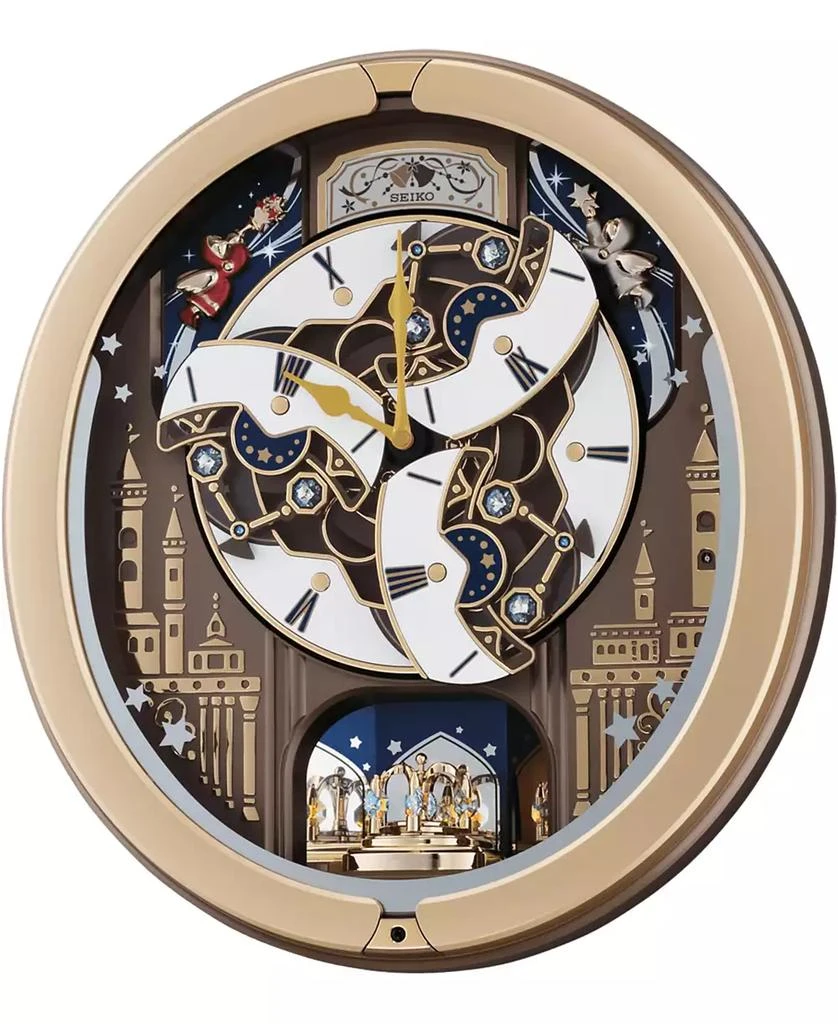 Seiko Melodies in Motion Gold-Tone Wall Clock 2