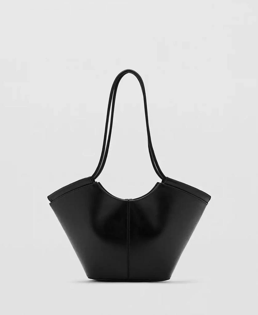 Mango Women's Shopper-Style Shoulder Bag 6
