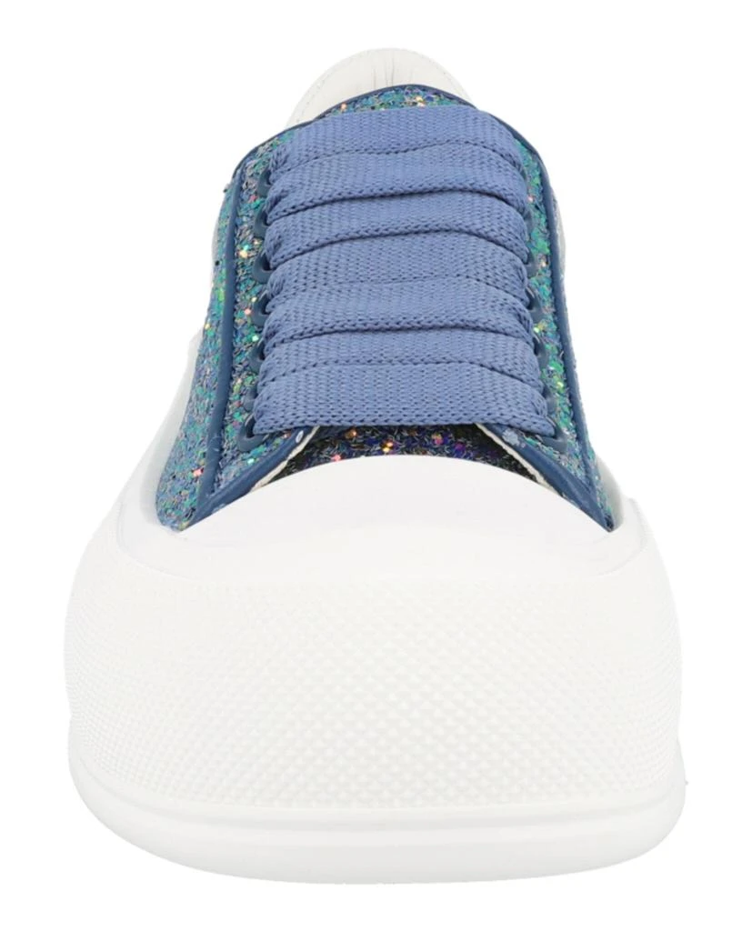 Alexander McQueen Glitter Low-Top Sneakers 4