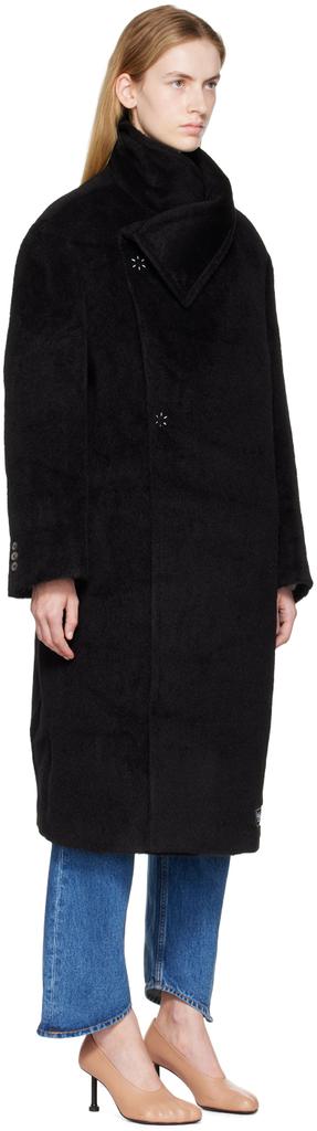 ADER error Black Wrap Coat