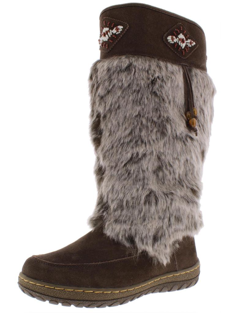 Wanderlust Nika Womens Suede Cold Weather Winter Boots