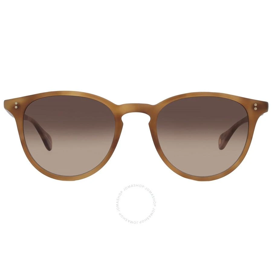 GARRETT LEIGHT MANZANITA SUN California Dream Gradient Oval Sunglasses 2151 EMT/CADG 50 1