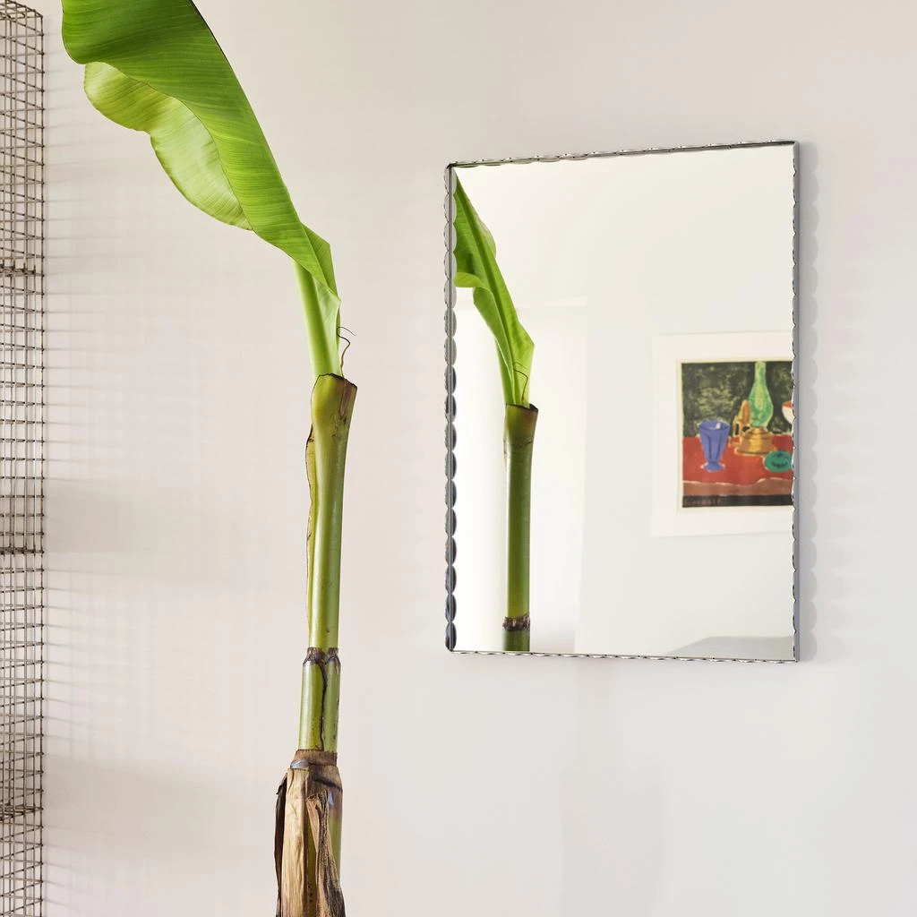 HAY Arcs Rectangle Mirror - Silver 3