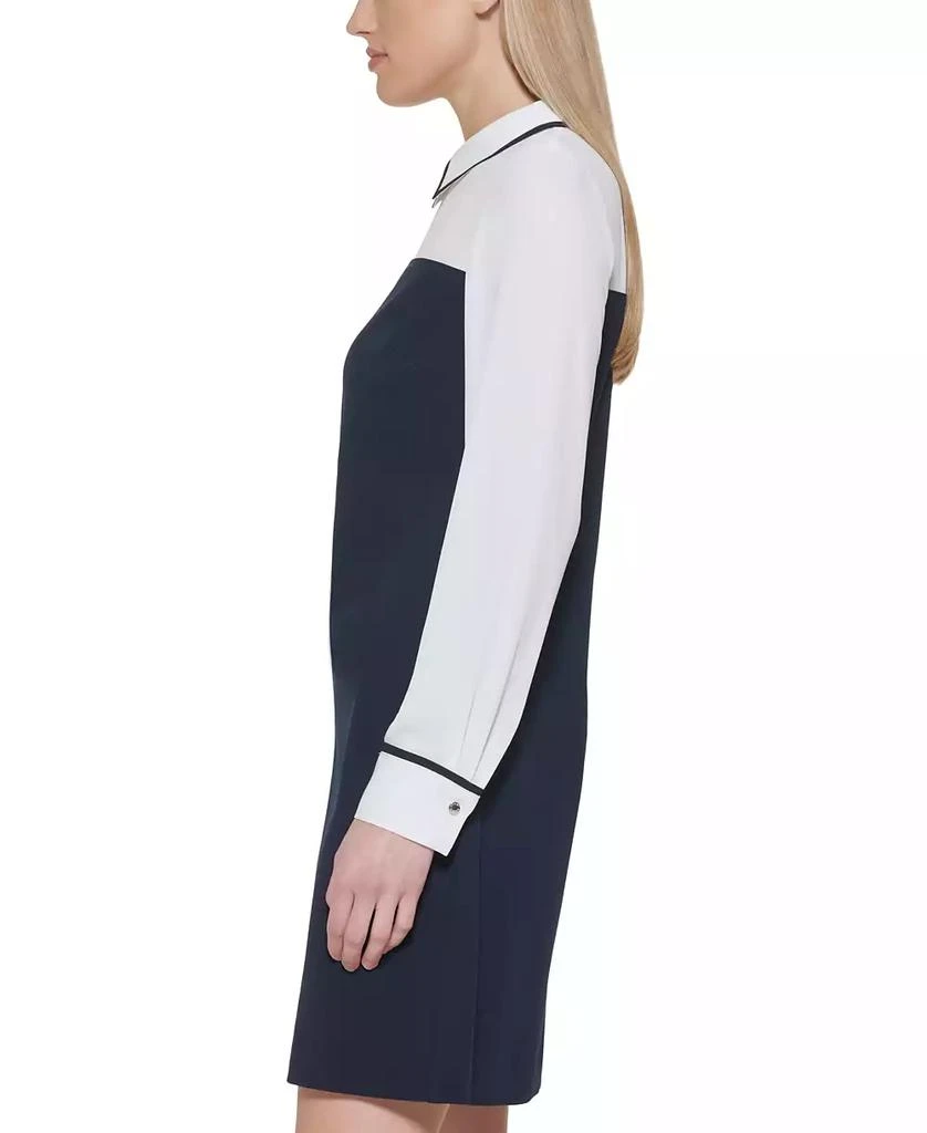 Tommy Hilfiger Women's Collared Sheath Dress 10