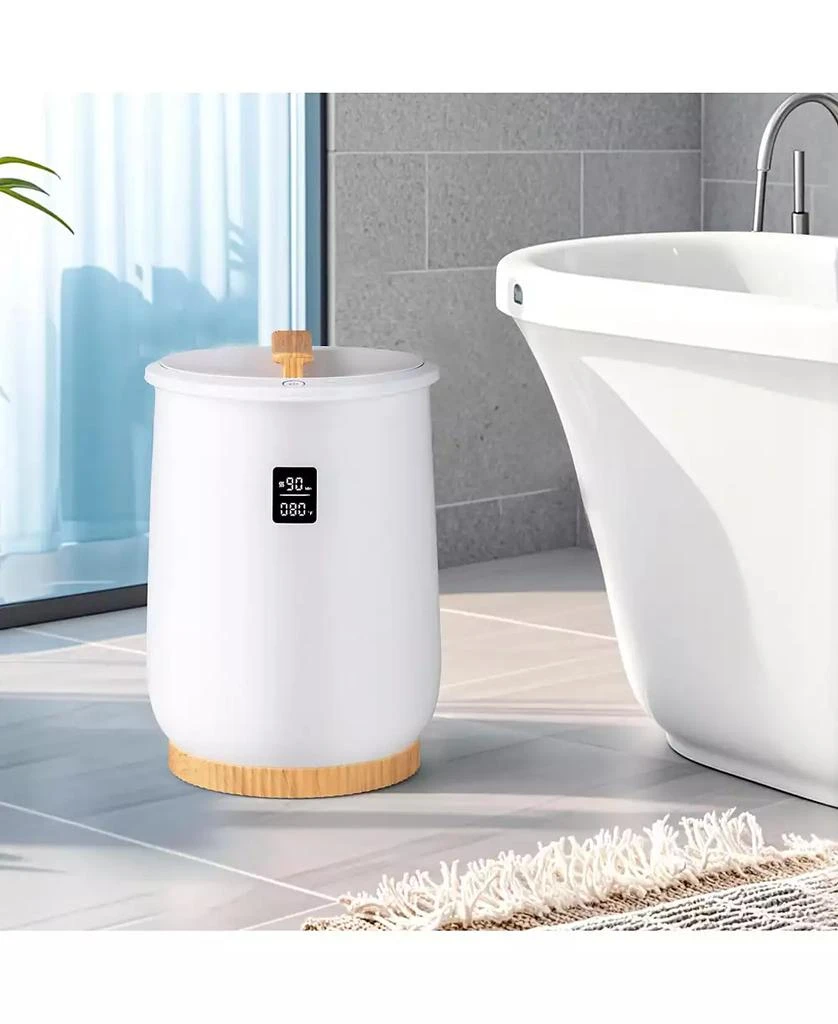 Ecooso 20L Large Heated Towel Warmer with LED Display and Button Control 2