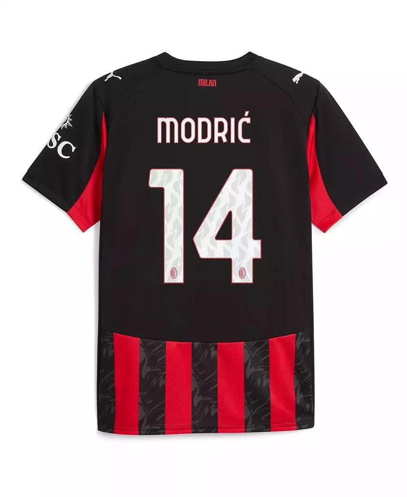 Puma Men's Luka Modric Red AC Milan 2025/26 Home Replica Jersey 3