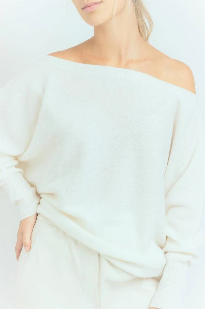 CRUSH CASHMERE Crush Cashmere - Yangon Boat Neck Sweater 3
