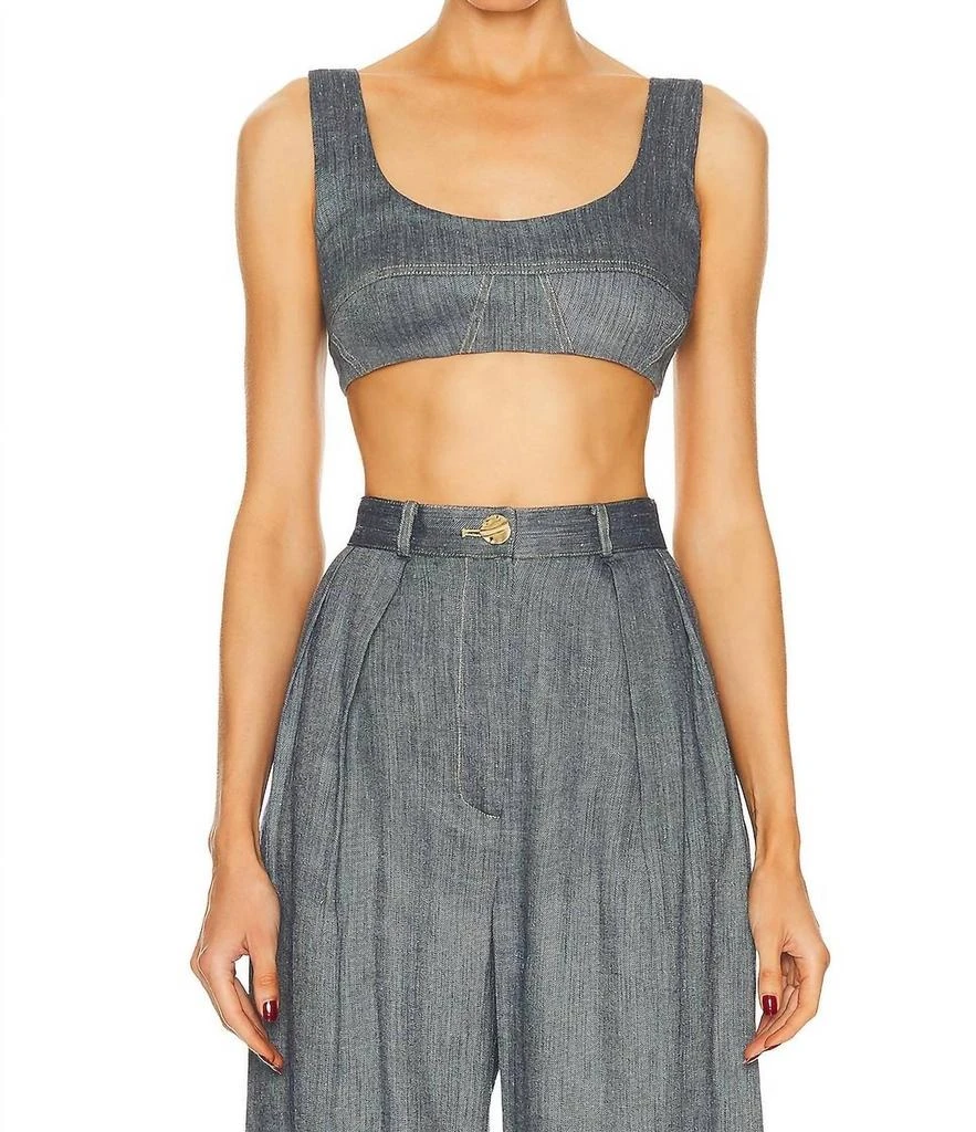Matthew Bruch Matthew Bruch - Seamed Bra Top 1