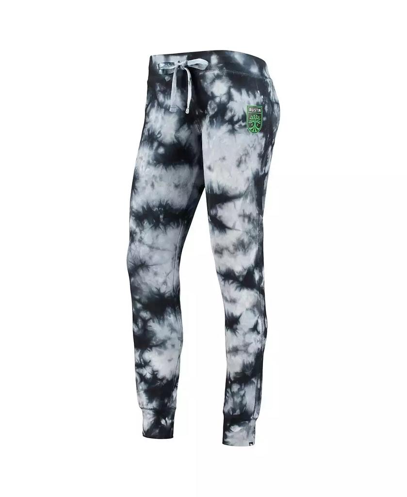 5th & Ocean Women's by New Era Black Austin FC Tie-Dye Pants