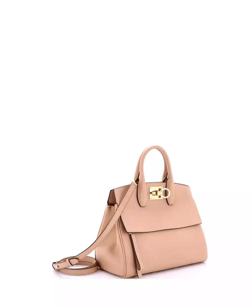 Pre-Owned Salvatore Ferragamo Small Studio Satchel Leather 2