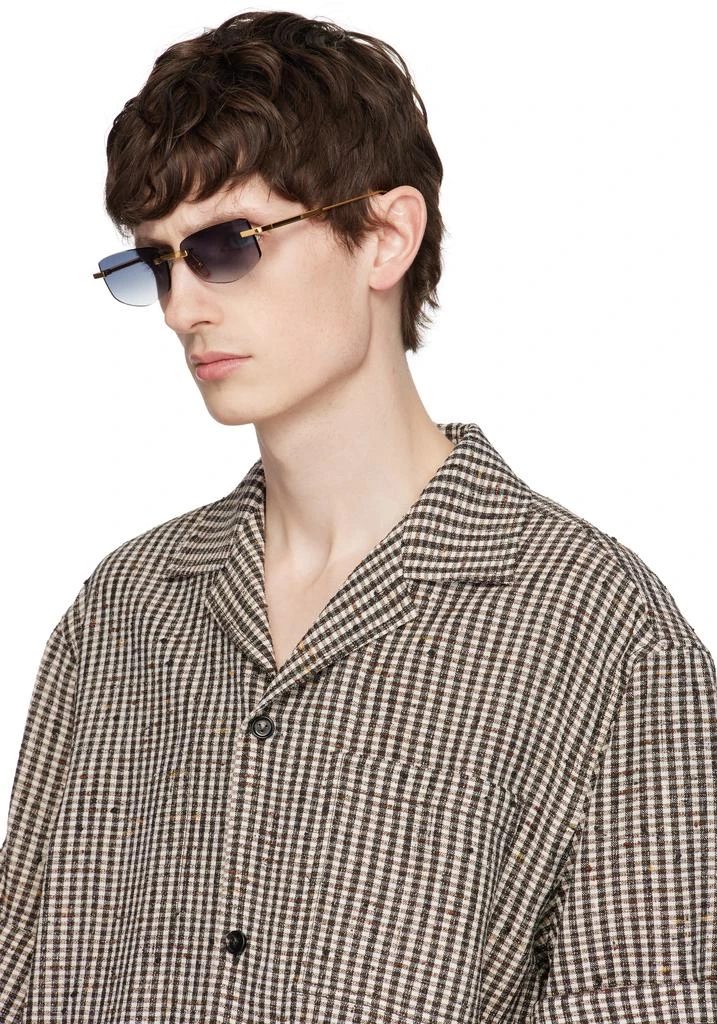 Dita Gold & Black TRYSIM.75 Sunglasses 4
