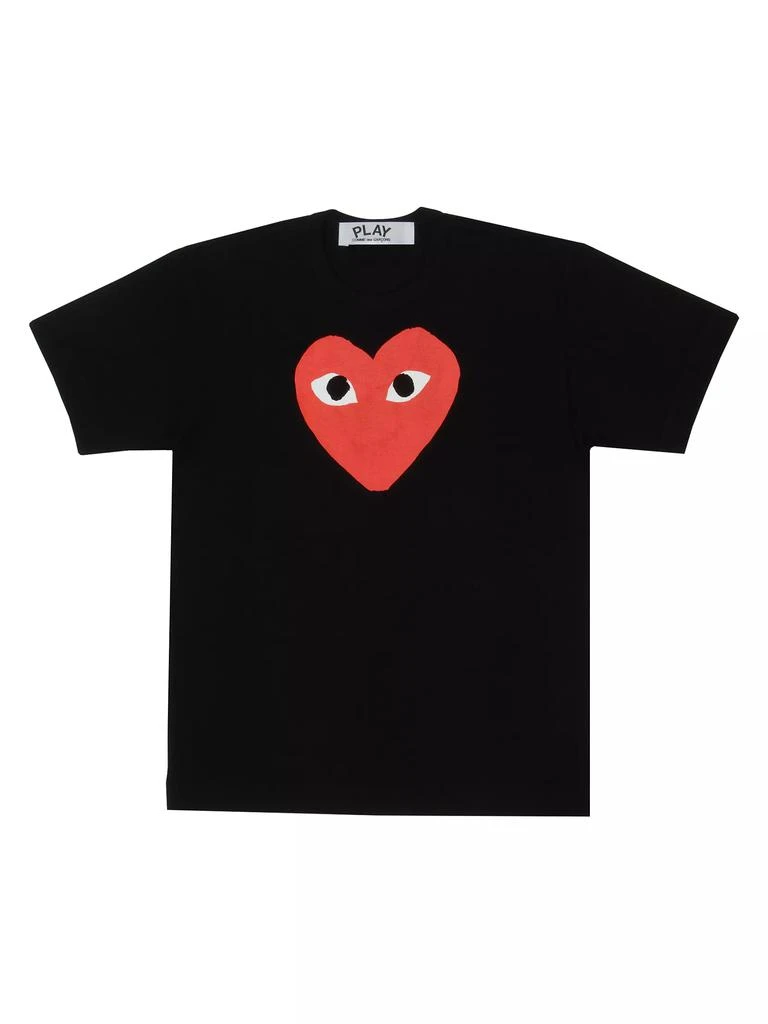 Comme des Garcons Large Heart Graphic T-Shirt 1