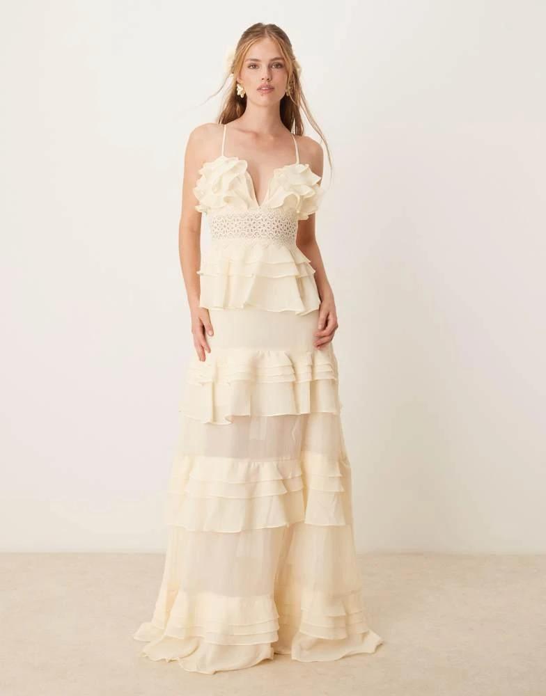 True Decadence True Decadence V neck midi dress in soft yellow - Dresses & Skirts - Free Shipping - BeyondStyle True Decadence True Decadence V neck midi dress in soft yellow - Dresses & Skirts - Free Shipping - BeyondStyle