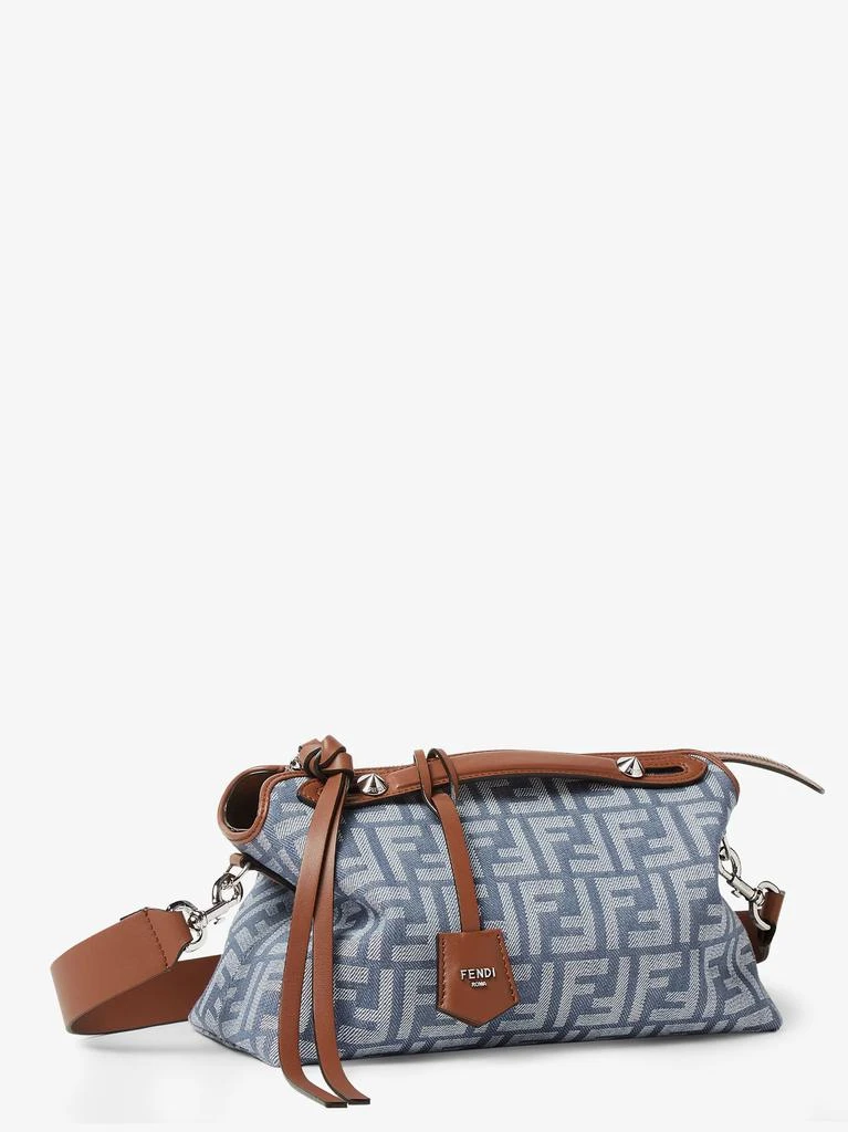 Fendi By The Way Soft Medium FF Jacquard denim crossbody bag 3