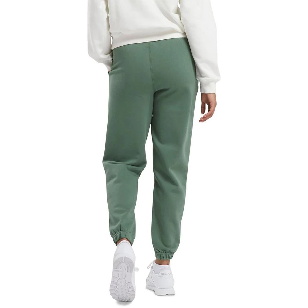 Reebok Womens Fleece Lined Cotton Stretch Jogger Pants 2