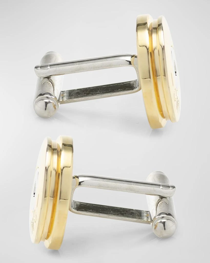 Cufflinks Inc. Men
s Two-Tone Bullet Cufflinks 4