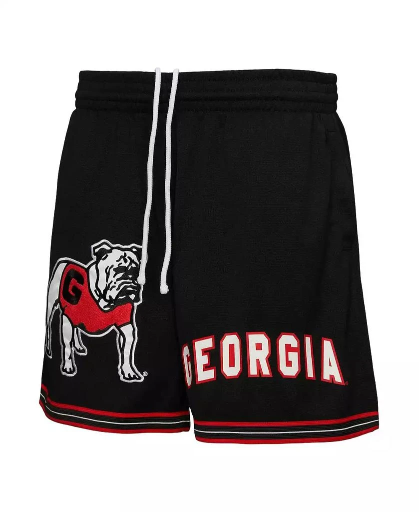 Mitchell & Ness Men's Black Georgia Bulldogs Team Origins Mesh Shorts 2